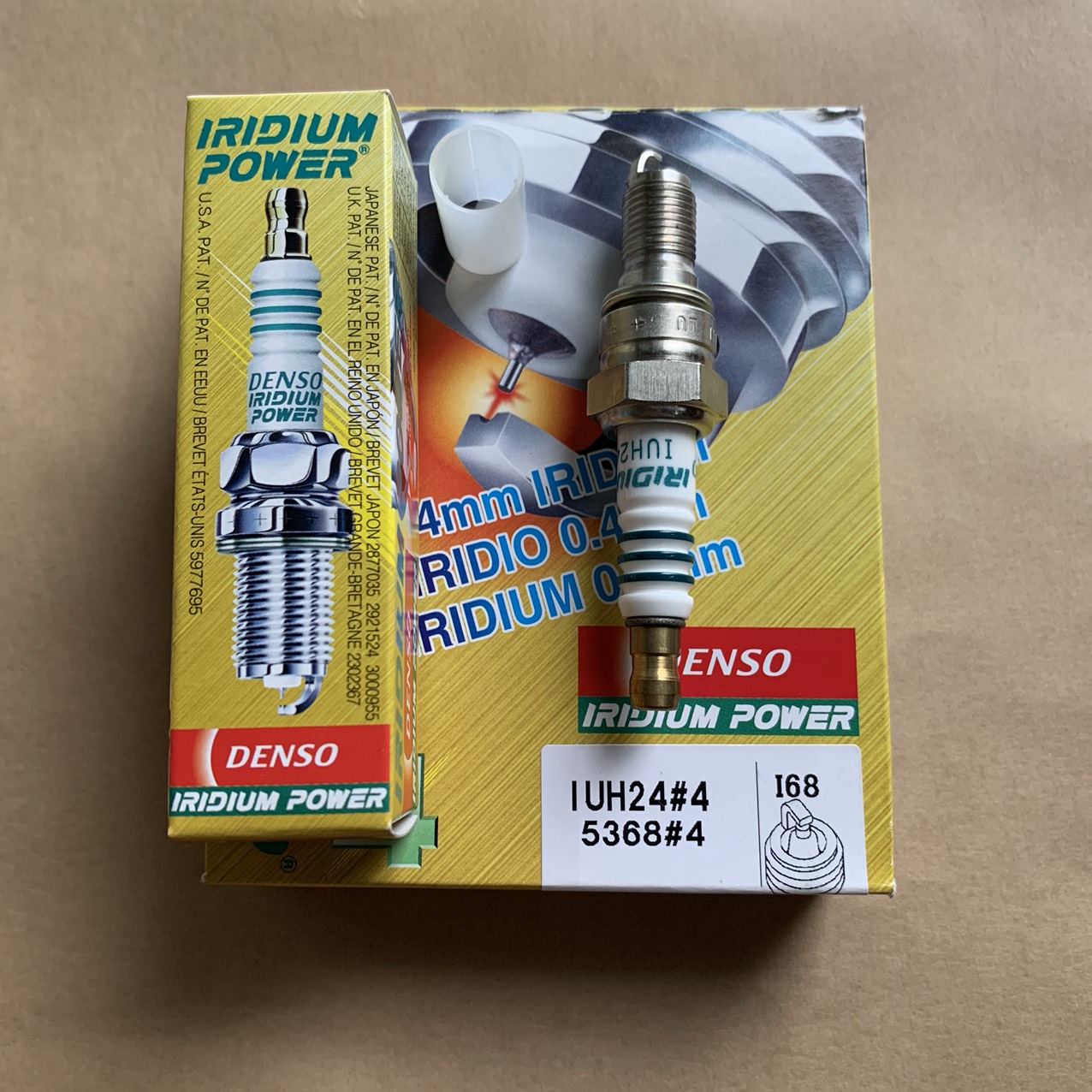 Bugi bạch kim cho honda sh ý dylan ps - denso iridium power iuh24