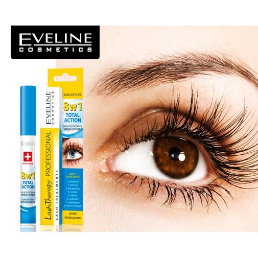 ✴  Tinh Chất Dưỡng Mi Eveline 8 in 1 Total Action Lash Therapy professional
