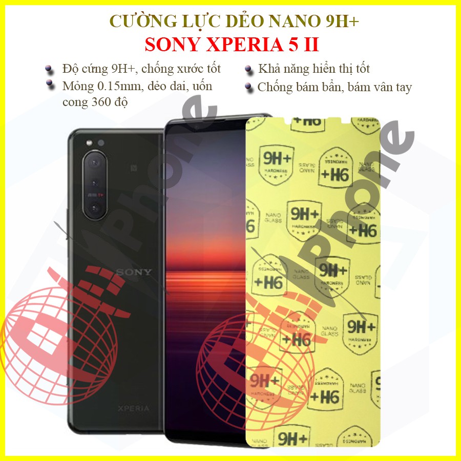 Dán cường lực dẻo nano Sony Xperia 5 Mark 2