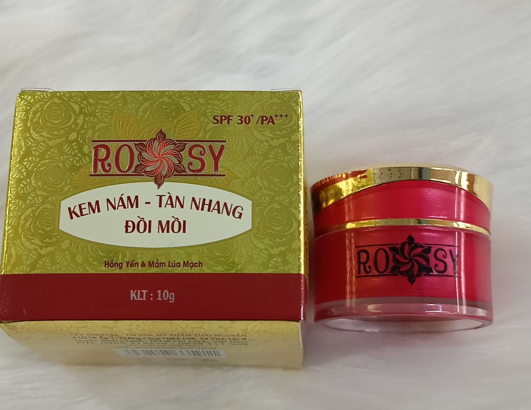 [HCM]kem ROSY nám-tàn nhang-đồi mồi hồng yến&lúa mạch