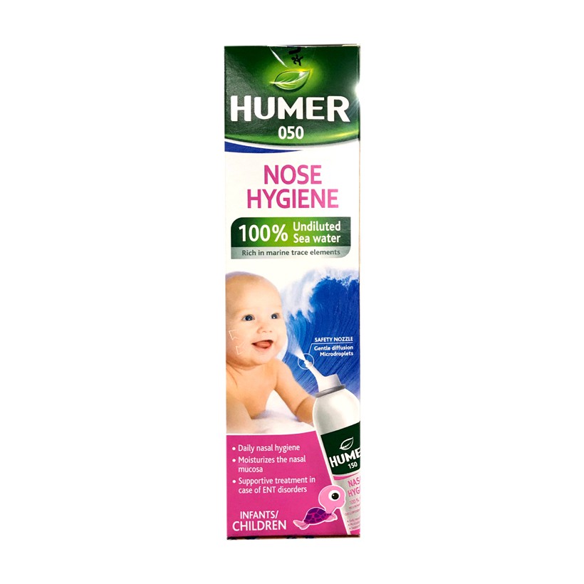 Dung dịch xịt mũi cho trẻ em humer blocked nose