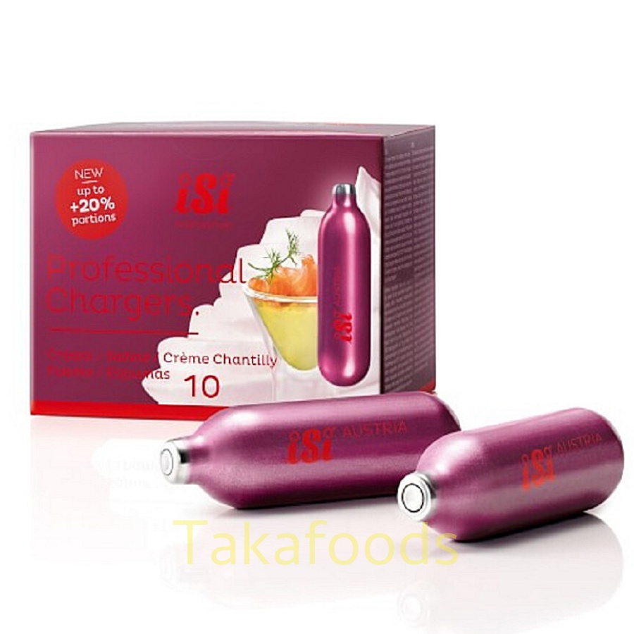 Gas Kem/ Gas Soda hiệu Isi hộp 10 viên. Hàng công ty có sẵn giao ngay
