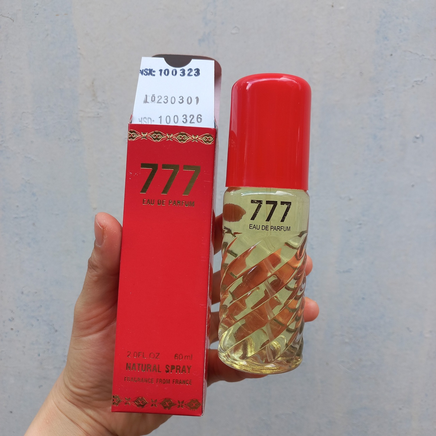 Nước hoa sài gòn 777 thuộc mỹ hảo 30 - 60 ml lưu hương tốt