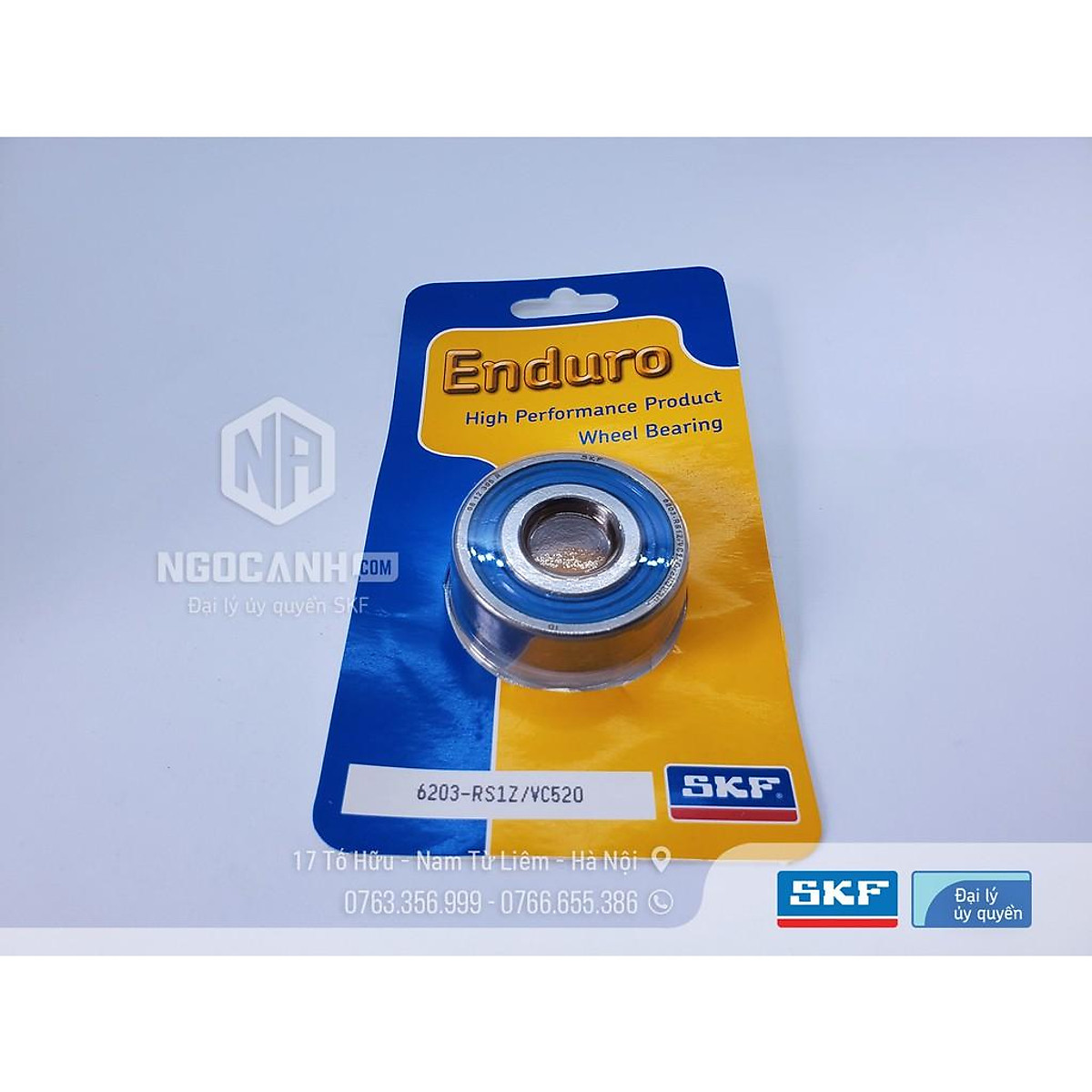 Bạc đạn xe máy skf enduro 6203-rs1z/vc520