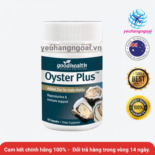 Tinh chất hàu biển oyster 60 viên của úc.