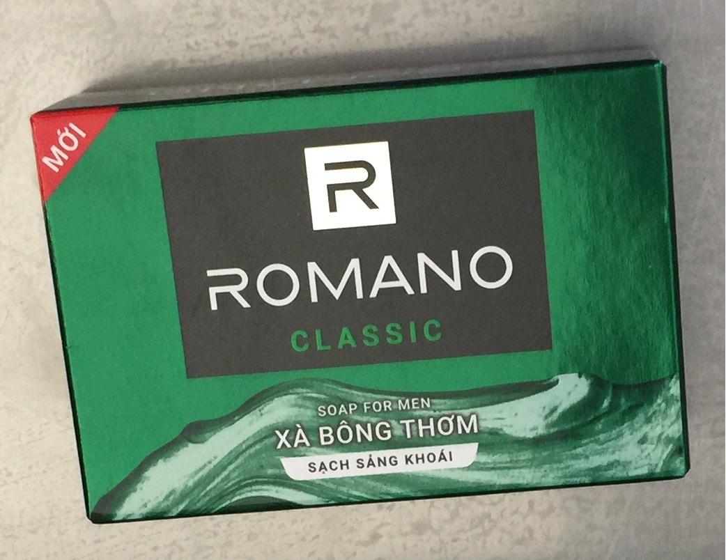 Xà bông tắm romano men classic 90g
