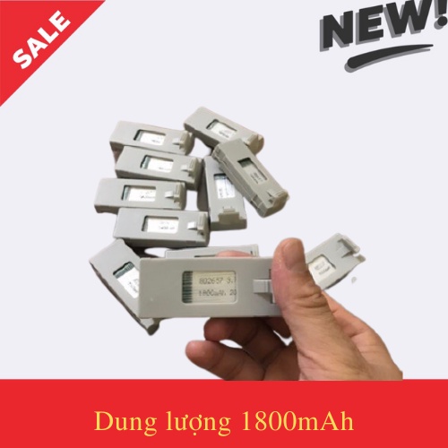 Pin flycam dùng lượng 1800mAh