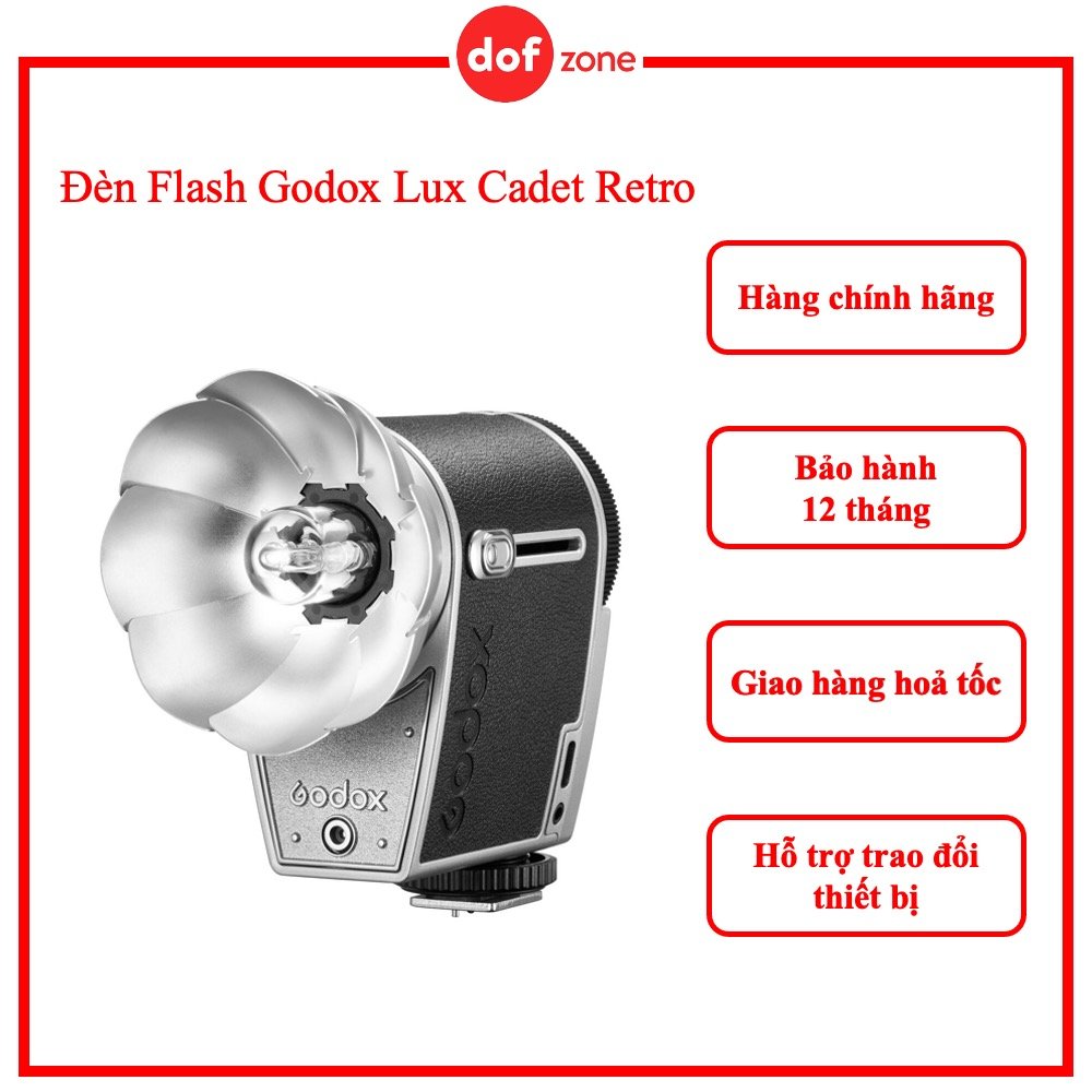 Đèn Flash Godox Lux Cadet Retro - Chính hãng