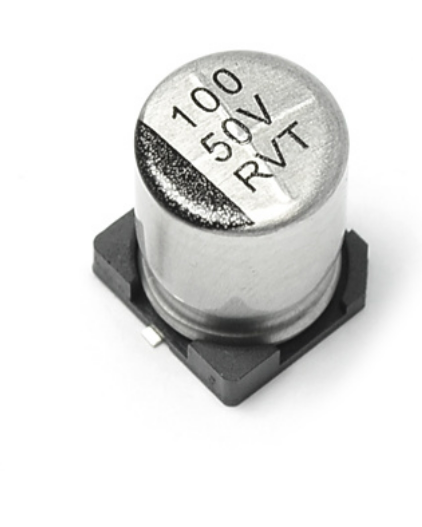 Tụ 100uf 50v 10*10 mm panasonic ô tô
