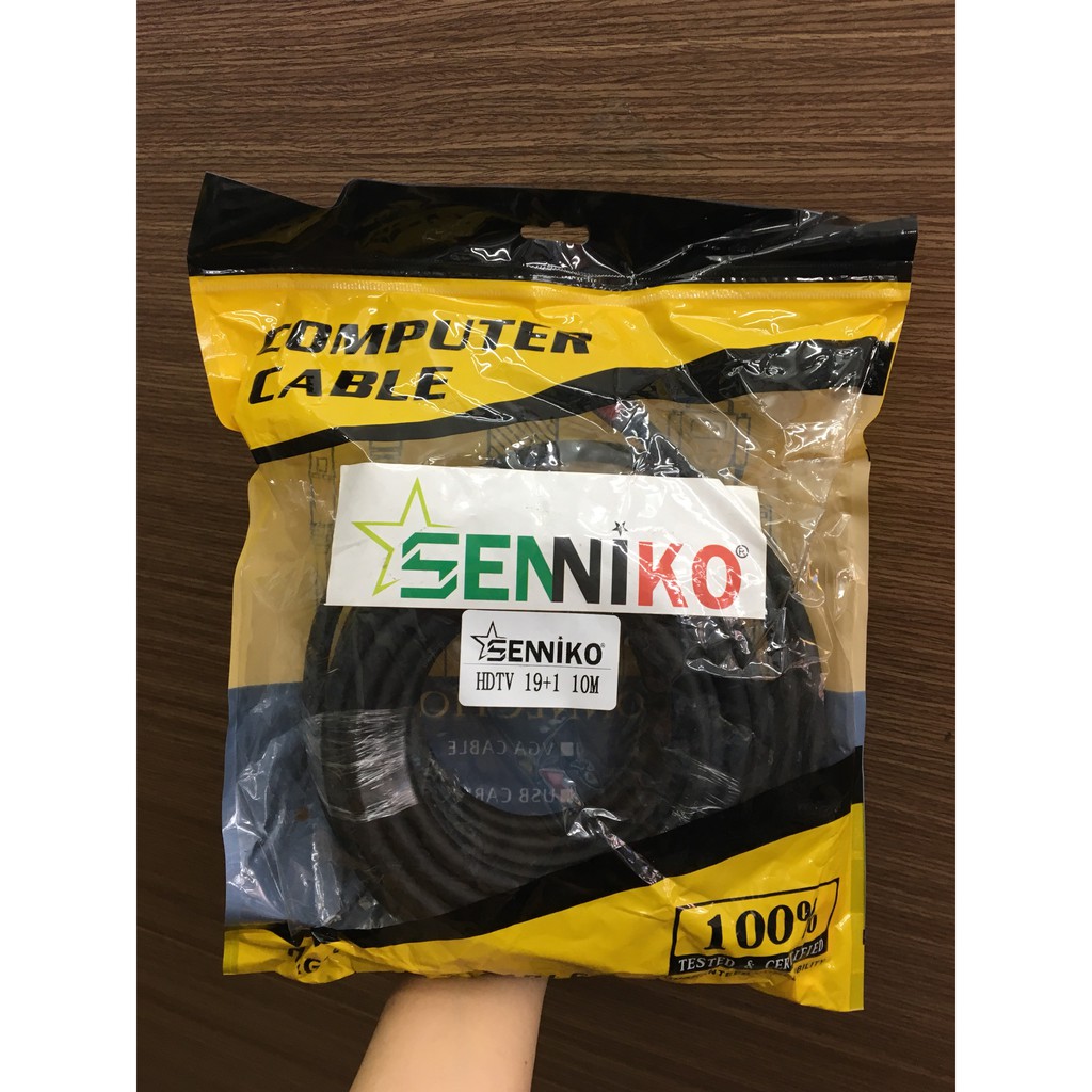 Dây Hdmi Senniko 19+1 Hỗ Trợ 4K*2K - Dây 2 Đầu Hmdi Hàng Nhập Khẩu Đủ Đồ Dài Từ 15M Đến 30 Chất Lượng Tốt Giá Hợp Lí