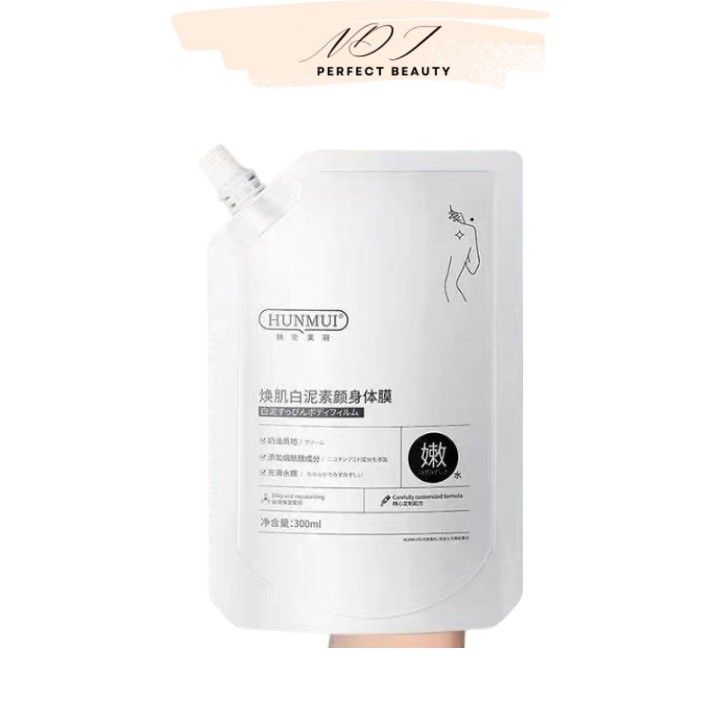 Ủ Trắng Tắm Trắng HUNMUI - Dưỡng Trắng Da Toàn Thân Hiệu Quả