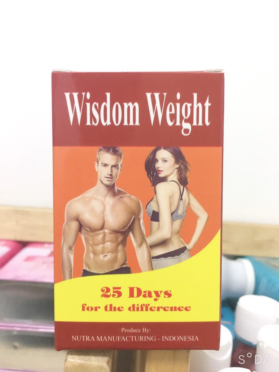 Tăng cân wisdom 25 viên