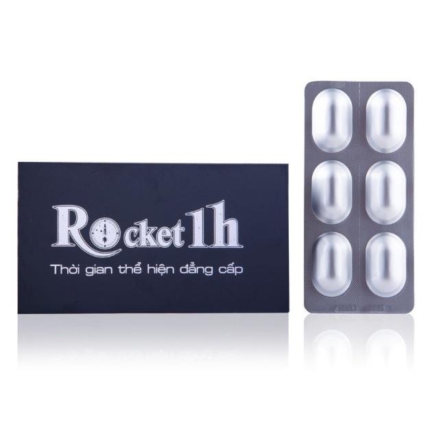 2 Viên Rocket 1h hỗ trợ cải thiện sinh lý nam (Che tên sản phẩm kín đáo khi giao hàng)