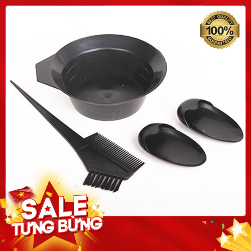 Bát Pha Màu Nhuộm Tóc Kèm lược đa năng Trộn Màu Tiện Dụng