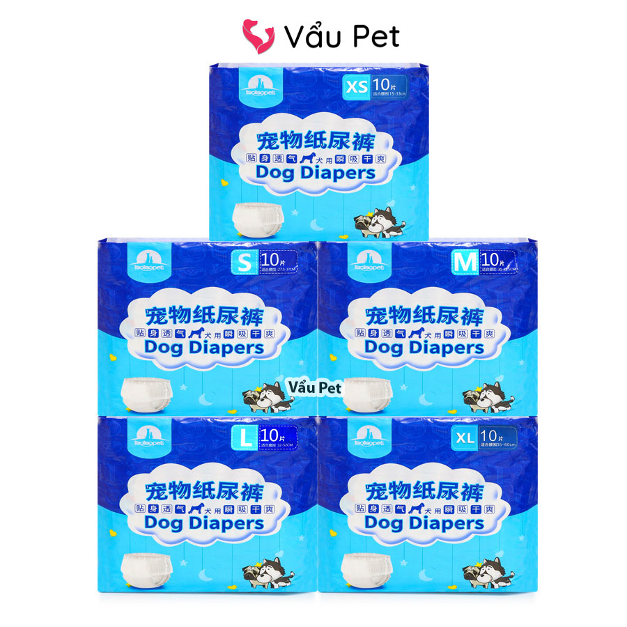 Bỉm cho chó con, poodle, cún, mèo đực - Bỉm chó mèo