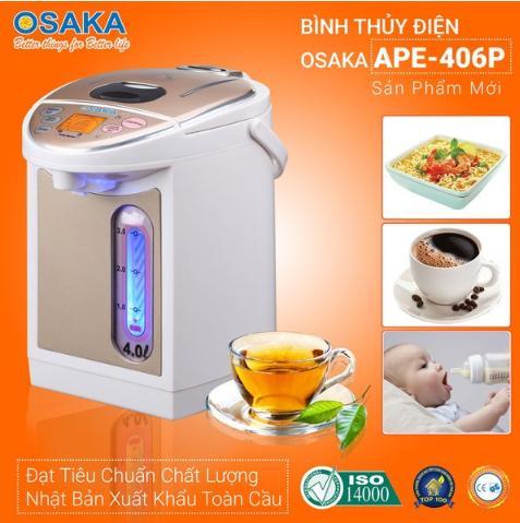 BÌNH THỦY ĐIỆN OSAKA APE-406P (4l)