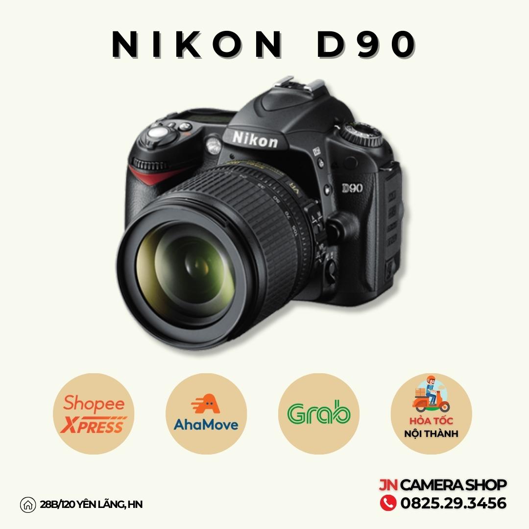 Máy Ảnh Nikon D90 kèm Lens AF 35-70 F3.3-4.5 ngoại hình 98%