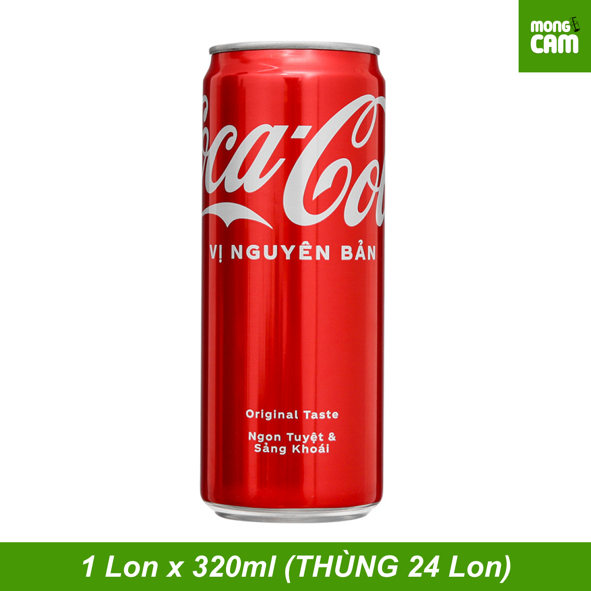 Nước ngọt Coca Cola (lon) 320ml