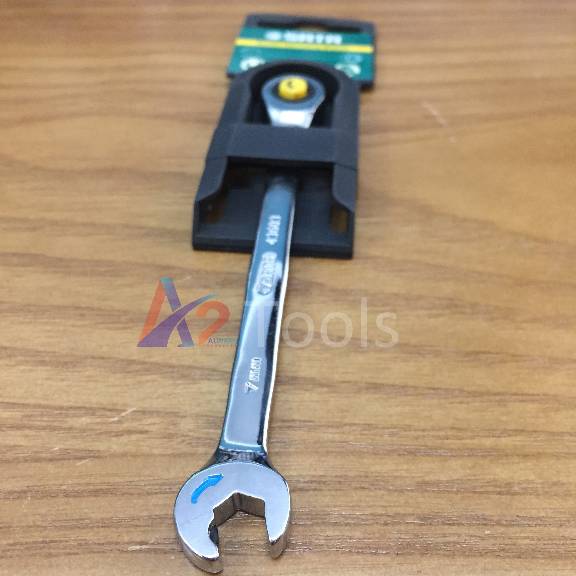 Cờ lê tự động 2 đầu vòng miệng sata 7mm 43603