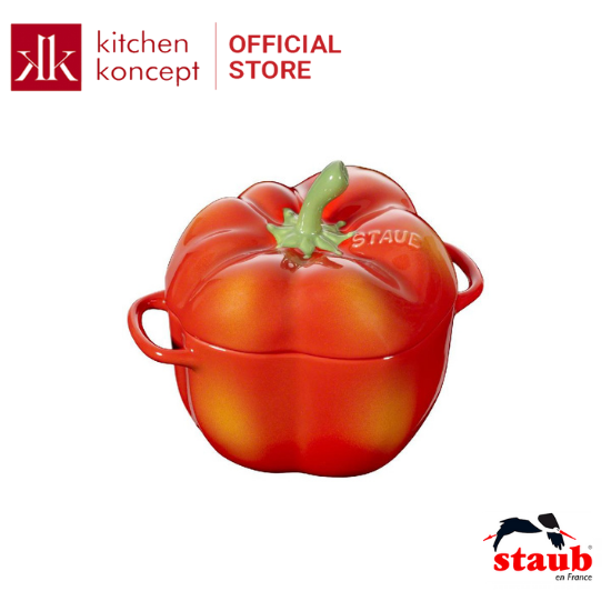Staub - Tô có nắp hình ớt chuông - 12cm