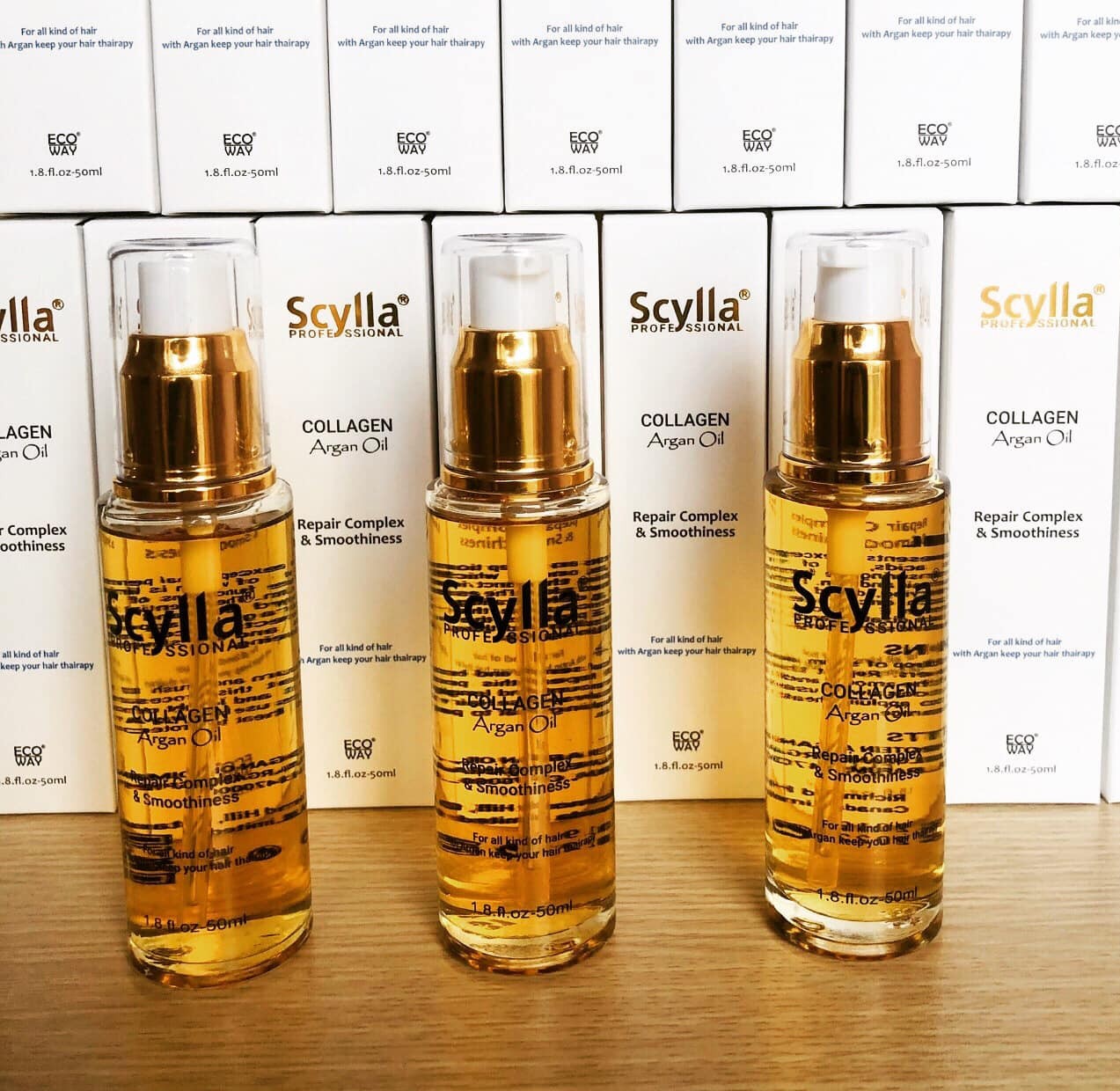Tinh dầu dưỡng tóc phục hồi scylla - arganoil 50 ml ⚡chính hãng⚡