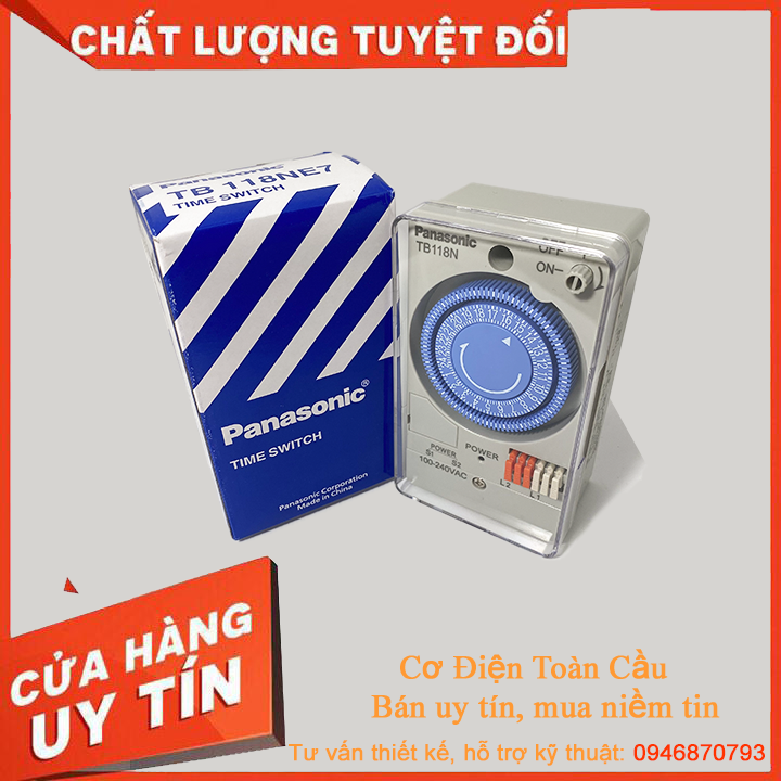 Rơ le (Relay) thời gian thực ( Timer ) Panasonic TB118N