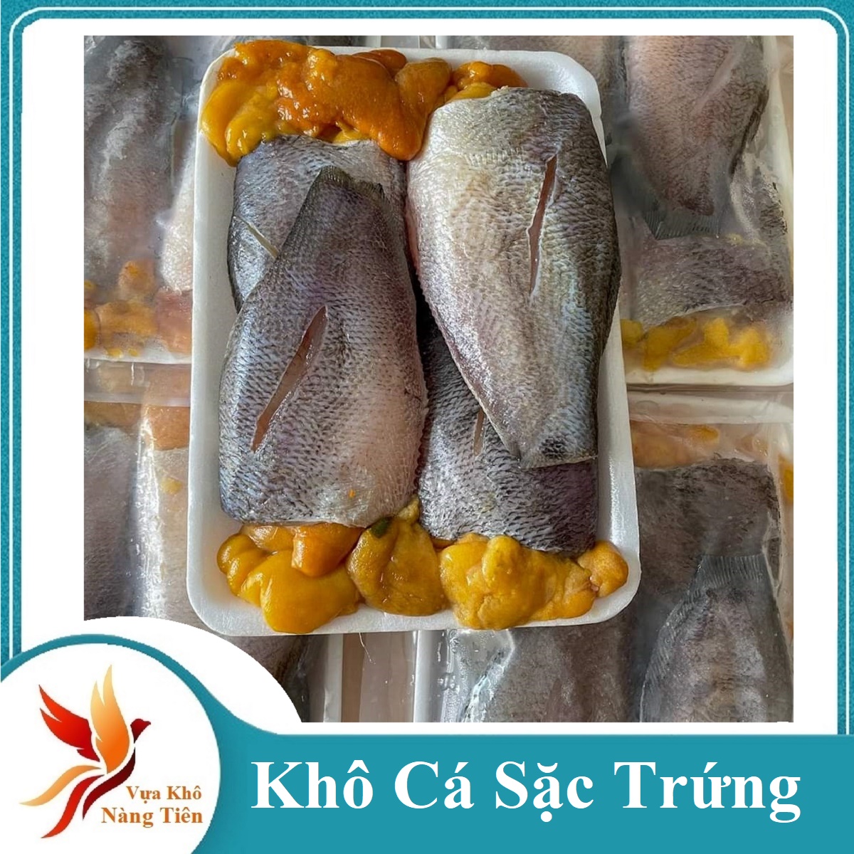 Khô cá đù 1 nắng- khô cá sặc trứng 1 nắng- khô cá lưỡi trâu 1 nắng siêu giờn béo