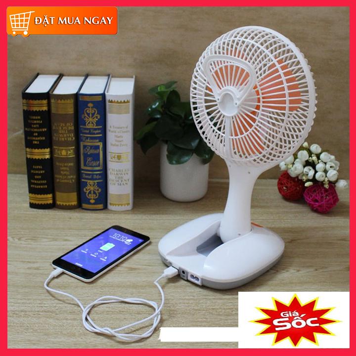 Giá quạt USB mini, gia quat mini usb,gia quat usb,giá quạt tích điện,gia quat sac dien - Quạt tích điện mini để bàn cao cấp đa chức năng, dành cho dân văn phòng, cho người già và trẻ nhỏ. quạt mini bán chạy hiện nay