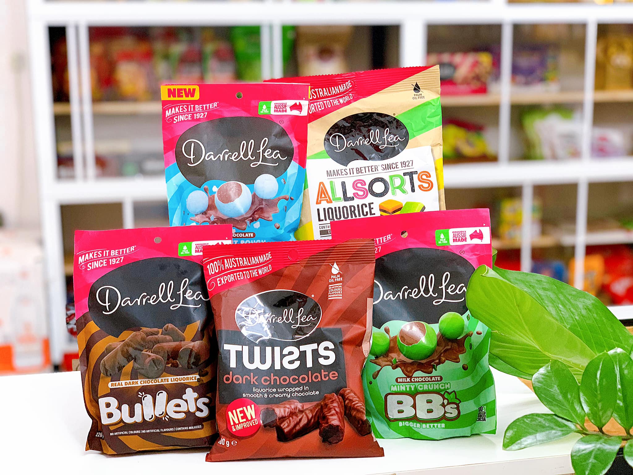 Kẹo socola Darrell Lea Bullets túi zip nhiều vị