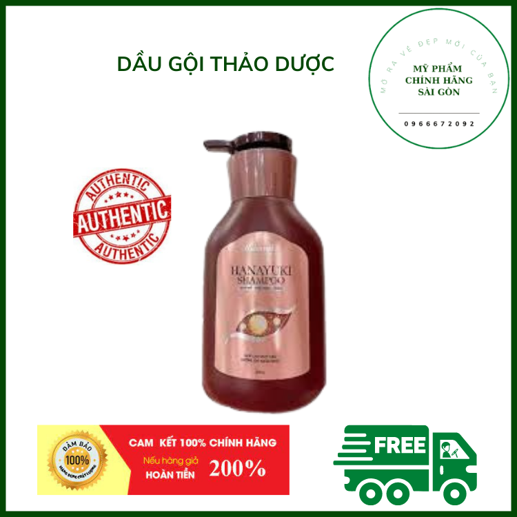 Dầu gội hanayuki dưỡng suông mượt-hanayuki shampoo