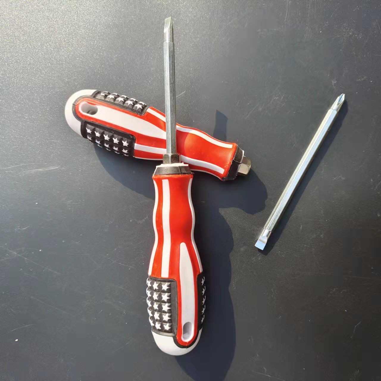 Tô vít đổi đầu cờ mỹ thân 6mm