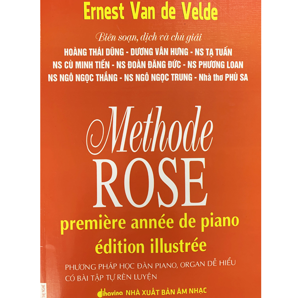 Sách - Phương Pháp Học Đàn Piano Vỡ Lòng - Methode Rose