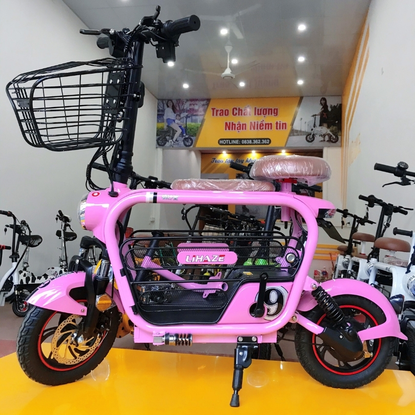 Xe đạp điện Nhật Bãi Panasonic vivi LS