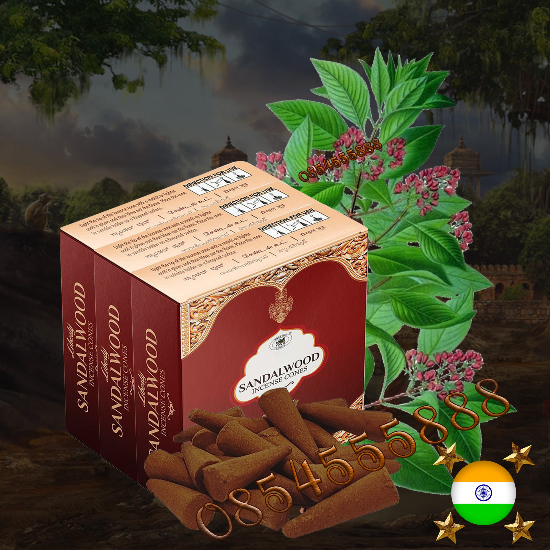 Nhang Nụ Sandalwood Ấn Độ