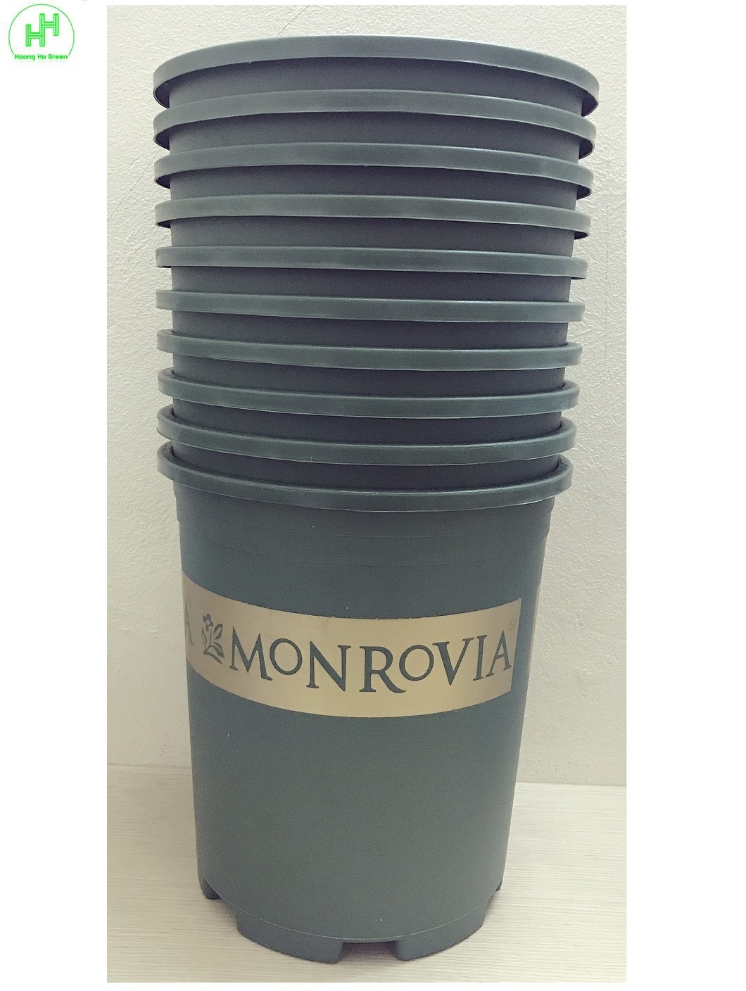 10 Chậu Trồng Hoa , Cây Cảnh MONROVIA Màu Xanh 5Gal Cường Hằng Plastics