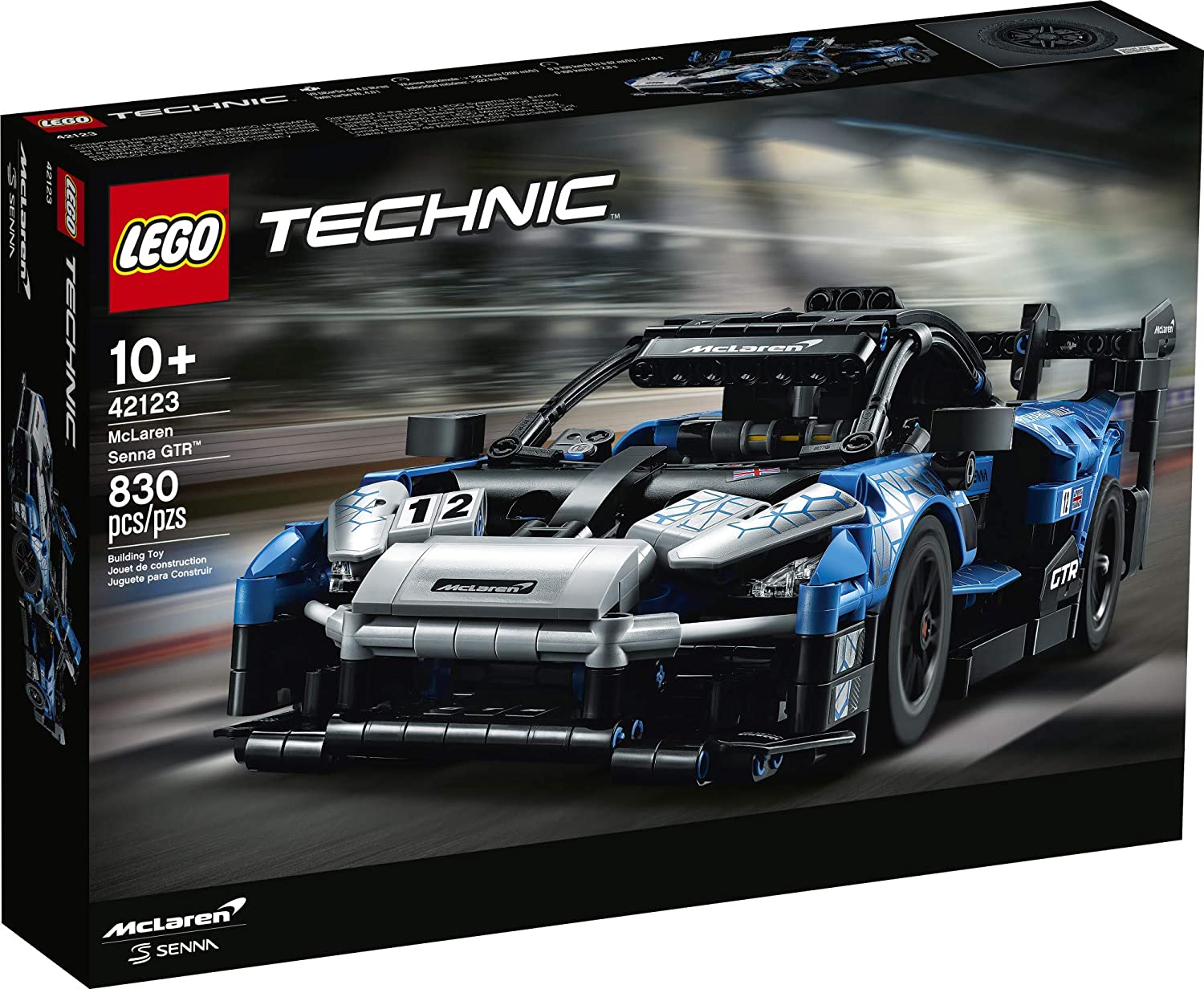 BRICK4U - LEGO  TECHNIC - 42123 - MCLAREN SENNA GTR