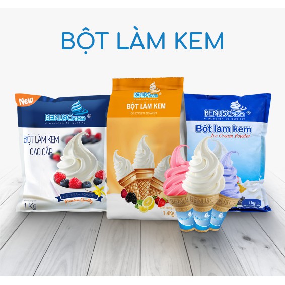 Bột làm kem tươi