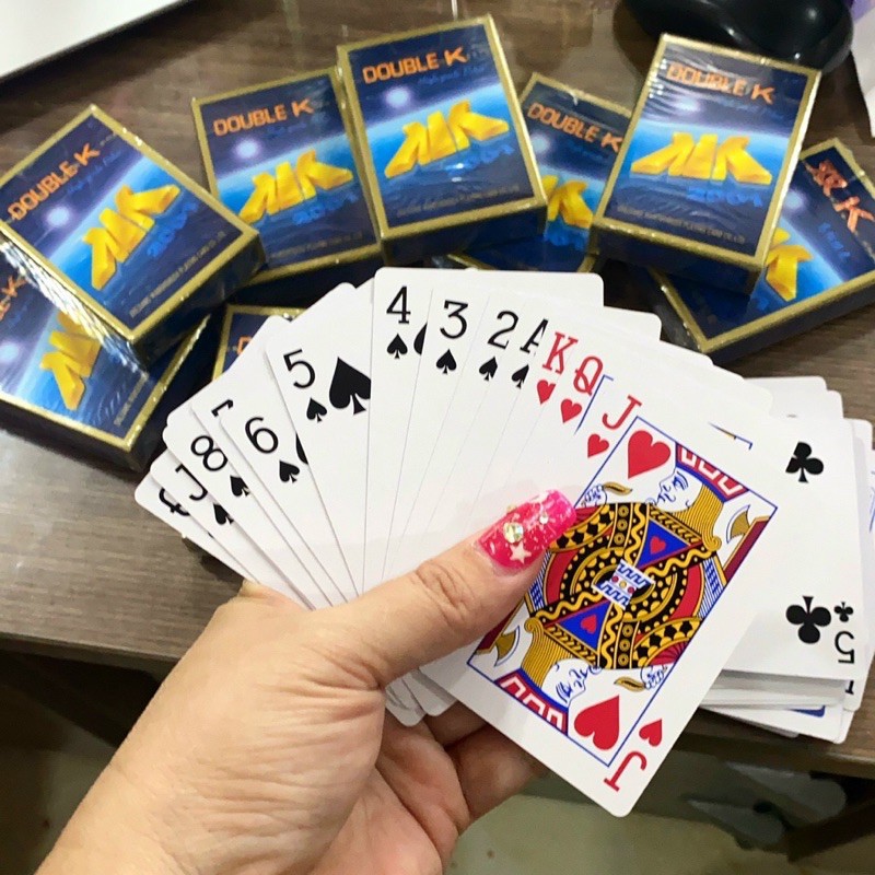 Sỉ 10 bộ tú lơ khơ kk xanh