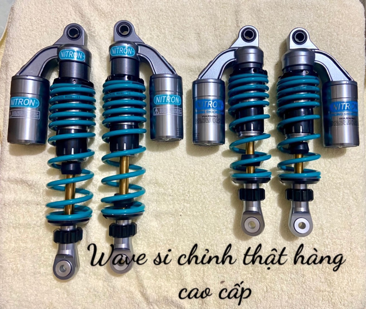 Phuộc Nitron chỉnh thật ty vàng hàng cao cấp cho wave, sirius, dream, future, jupiter