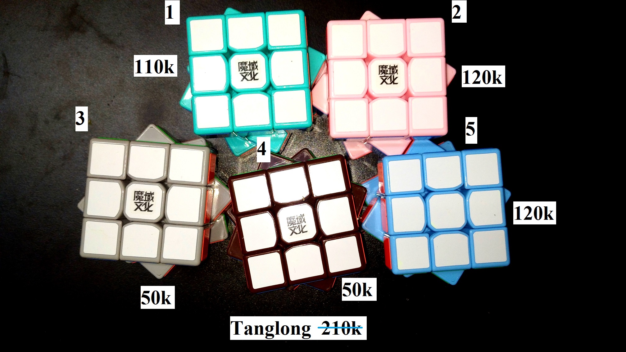 Rubik 3x3x3 . Flagship Siêu Giảm Giá. Moyu Tanglong