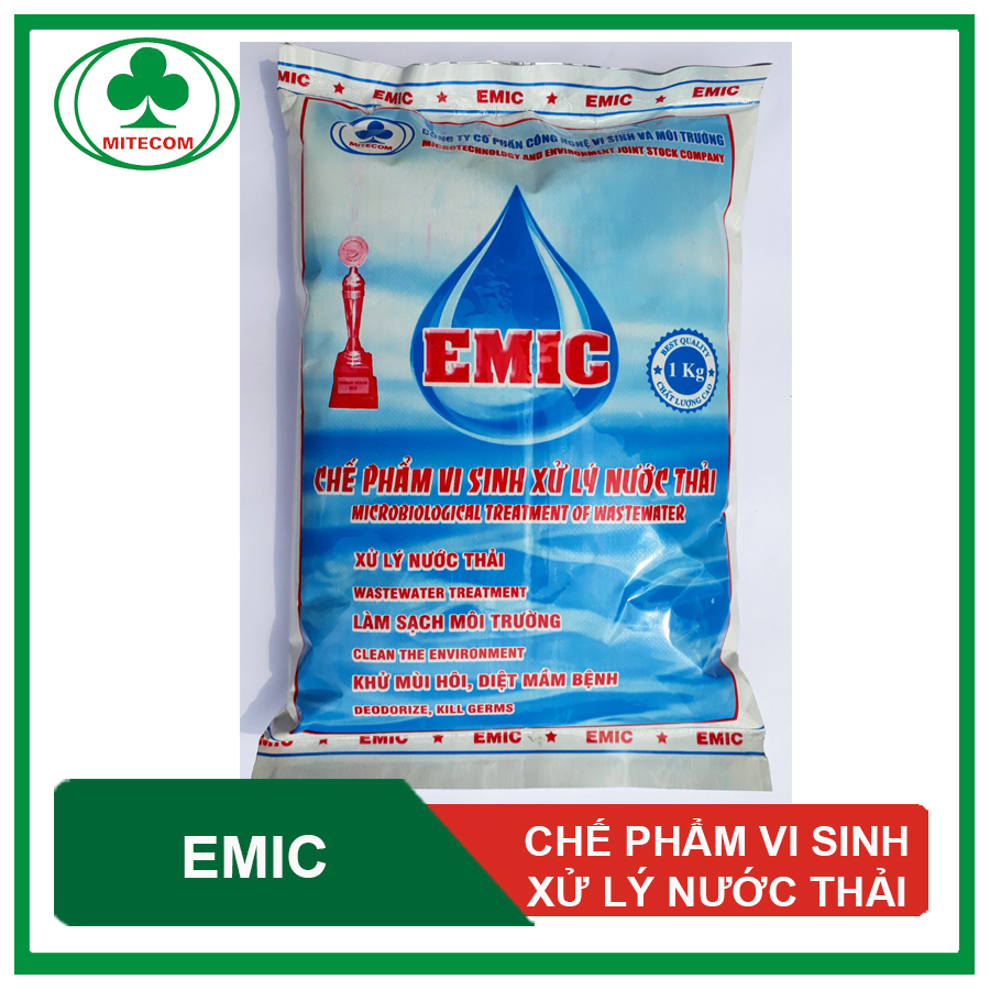 Chế phẩm vi sinh EMIC xử lý chất thải hữu cơ