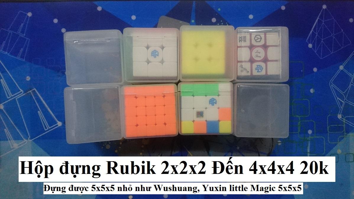 LongSheng Phụ Kiện Rubik Hộp Đựng Rubik