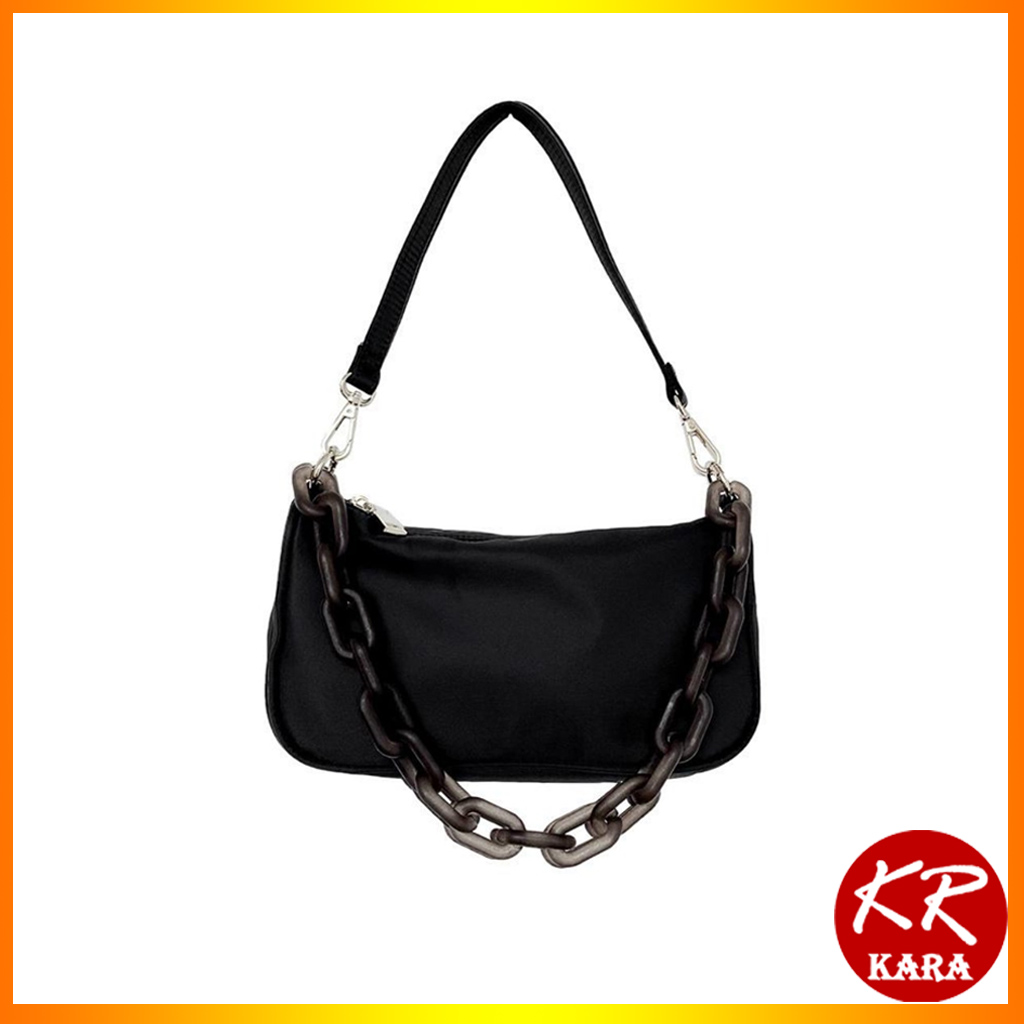 (Hottrend) Túi kẹp nách nữ vải dù cao cấp KR 274- Chất Dù cao cấp, Size 24, 4 màu lựa chọn- KARA 274.