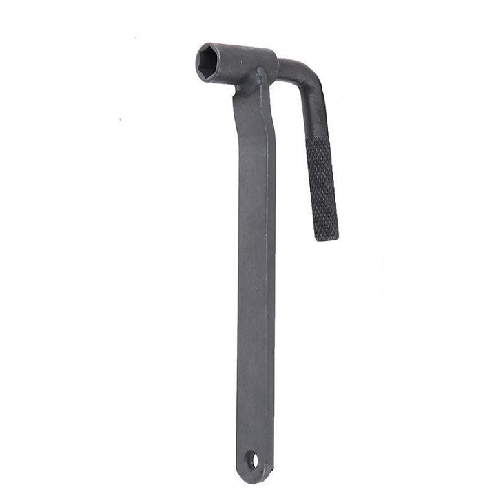 Công Cụ Chỉnh Cò Xe Máy 2 Trong 1 Cán Dẹt Thép Đen Size Vặn Đai Ốc 9mm Chất Liệu Thép Cho Độ Bền Và Tuổi Thọ Cao