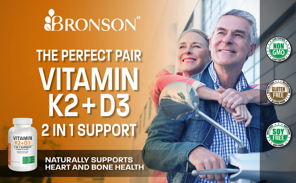 viên uống vitamin k2 & d3 tối ưu hấp thụ canxi cho cơ thể hỗ trợ tăng chiều cao 5000 iu d3 & 90mcg k2 (mk-7) 120 viên 1