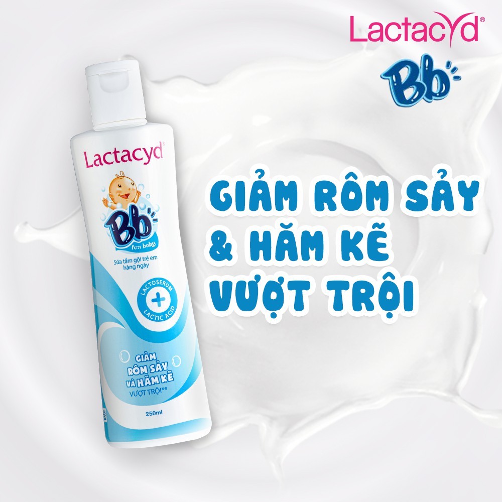 ✅Sữa tắm gội trẻ em Lactacyd BB ✅Chính hãng