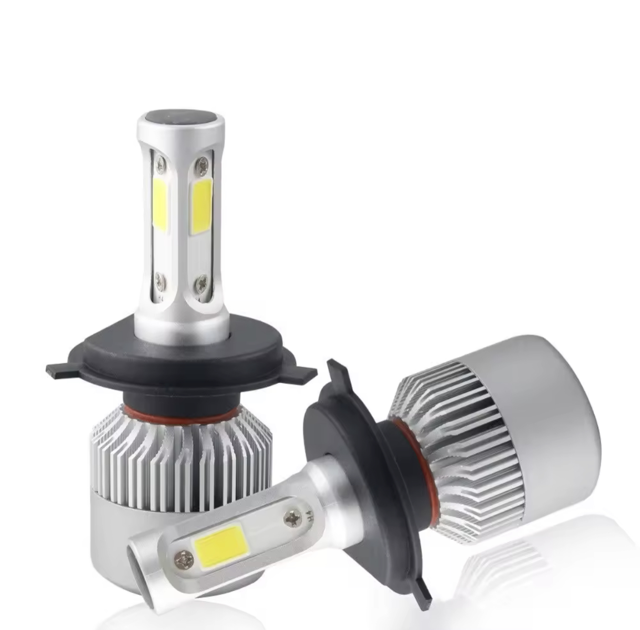 ĐÈN PHA LED C6 LOẠI 1( X7S) + 3 TIM LED H4 (GIÁ 1 BÓNG) ĐÈN PHA LED C6 36W SÁNG MẠNH