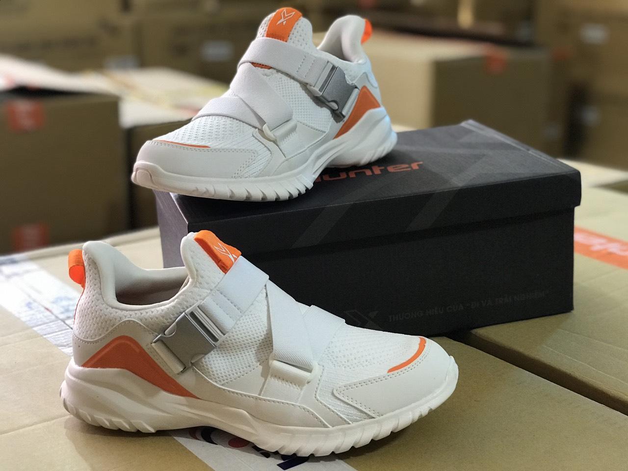 Giày sneaker thời trang nam cao cấp Bitis Hunter X BKL Collection - BKL White DSMH01000TRG dễ phối trang phục + Tặng vớ