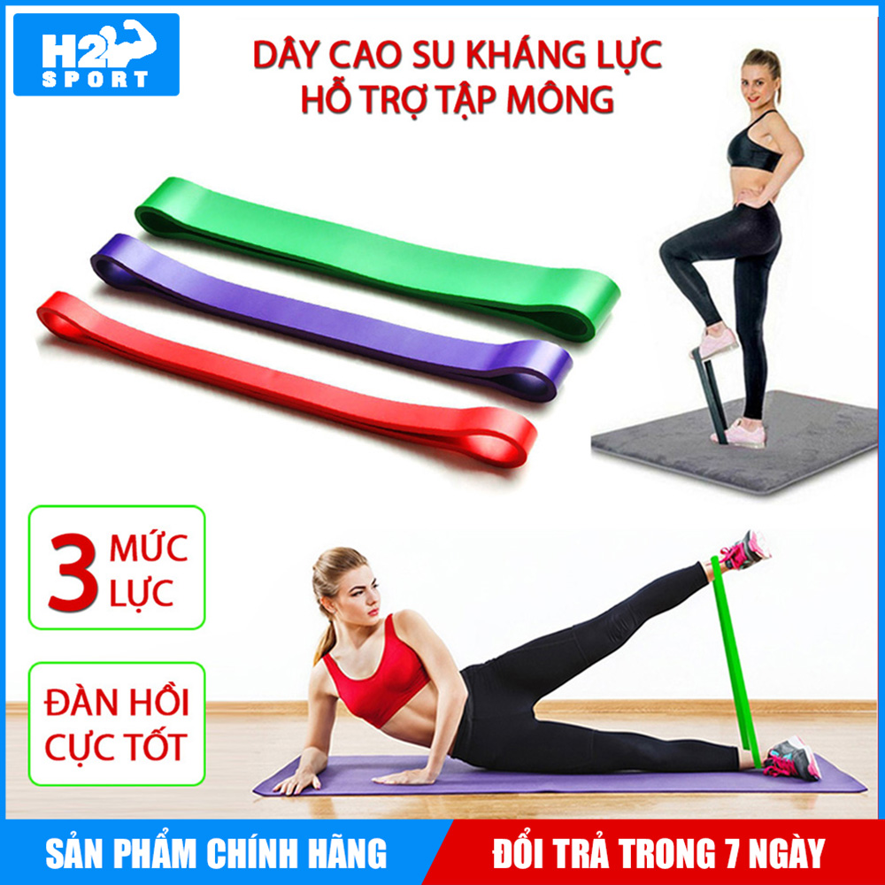 Dây cao su đàn hồi kháng lực tập gym, Dây kháng lực Superband