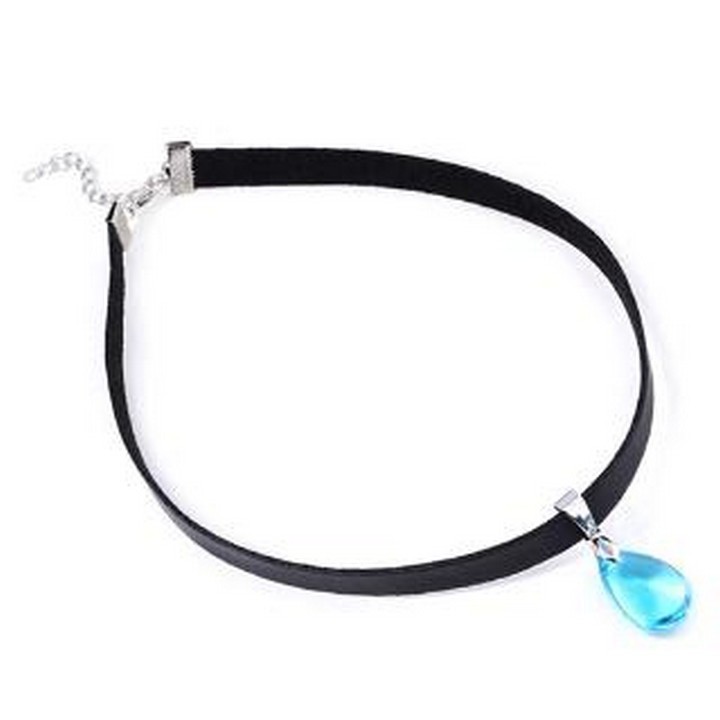 Dây chuyền Tenki No Ko Vòng cổ Hina anime Đứa con của thời tiết màu xanh choker